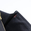 LOUIS VUITTON Epi Sellier Dragonne Clutch Bag Black M52612 LV Auth ka5527-12