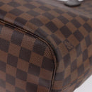 LOUIS VUITTON Damier Ebene Neverfull MM Tote Bag N51105 LV Auth ka5529V-14