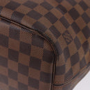 LOUIS VUITTON Damier Ebene Neverfull MM Tote Bag N51105 LV Auth ka5529V-16