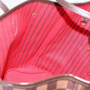 LOUIS VUITTON Damier Ebene Neverfull MM Tote Bag N51105 LV Auth ka5529V-19