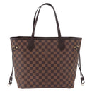 LOUIS VUITTON Damier Ebene Neverfull MM Tote Bag N51105 LV Auth ka5529V-2