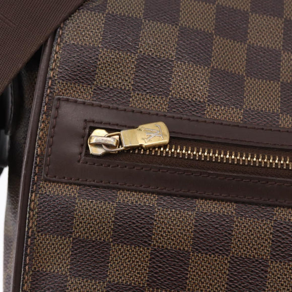 LOUIS VUITTON Damier Ebene Spencer Shoulder Bag N58021 LV Auth ka5530