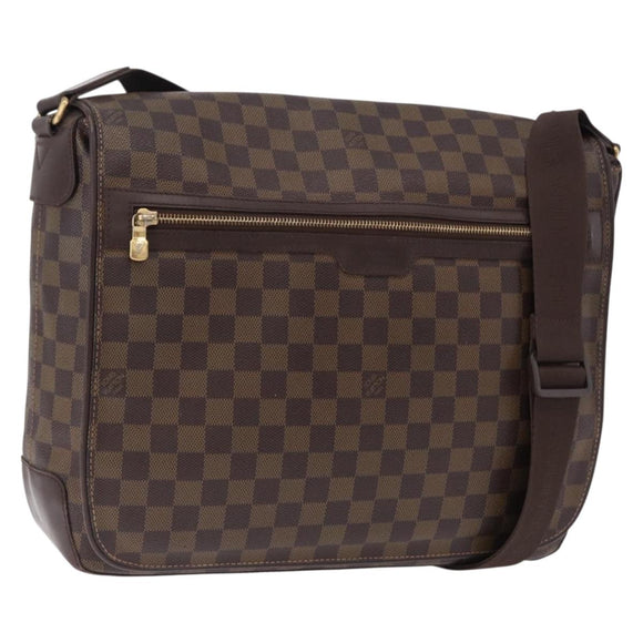 LOUIS VUITTON Damier Ebene Spencer Shoulder Bag N58021 LV Auth ka5530