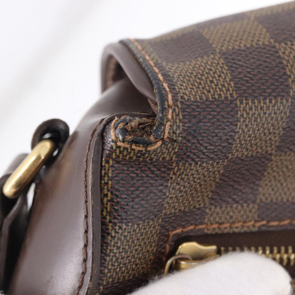 LOUIS VUITTON Damier Ebene Spencer Shoulder Bag N58021 LV Auth ka5530