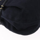 GUCCI Hand Bag Canvas Black Gold Tone 95168 Auth ka5531-15