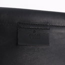 GUCCI Hand Bag Canvas Black Gold Tone 95168 Auth ka5531-19