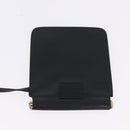 GUCCI Hand Bag Canvas Black Gold Tone 95168 Auth ka5531-21