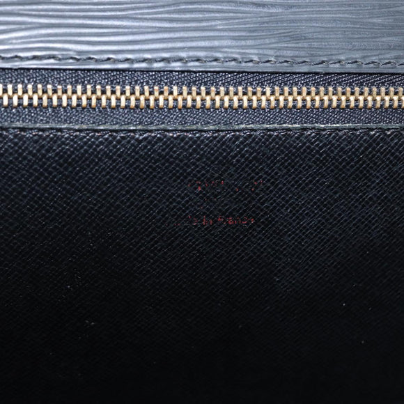 LOUIS VUITTON Epi Monceau 28 Hand Bag Black M52122 LV Auth ka5535
