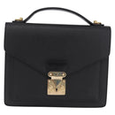 LOUIS VUITTON Epi Monceau 28 Hand Bag Black M52122 LV Auth ka5535-13
