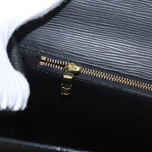 LOUIS VUITTON Epi Monceau 28 Hand Bag Black M52122 LV Auth ka5535