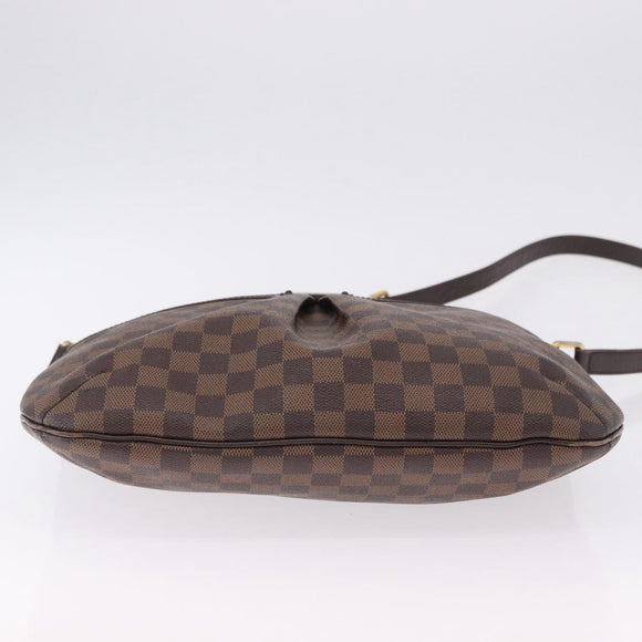 LOUIS VUITTON Damier Ebene Bloomsbury GM Shoulder Bag N42250 LV Auth ka5536