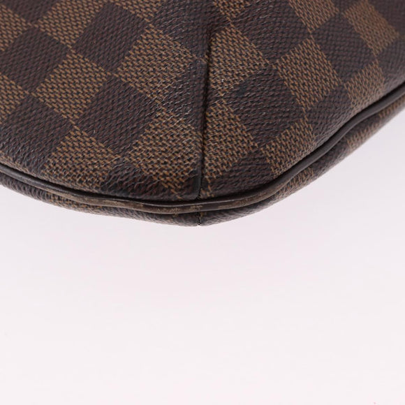 LOUIS VUITTON Damier Ebene Bloomsbury GM Shoulder Bag N42250 LV Auth ka5536