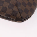 LOUIS VUITTON Damier Ebene Bloomsbury GM Shoulder Bag N42250 LV Auth ka5536-16