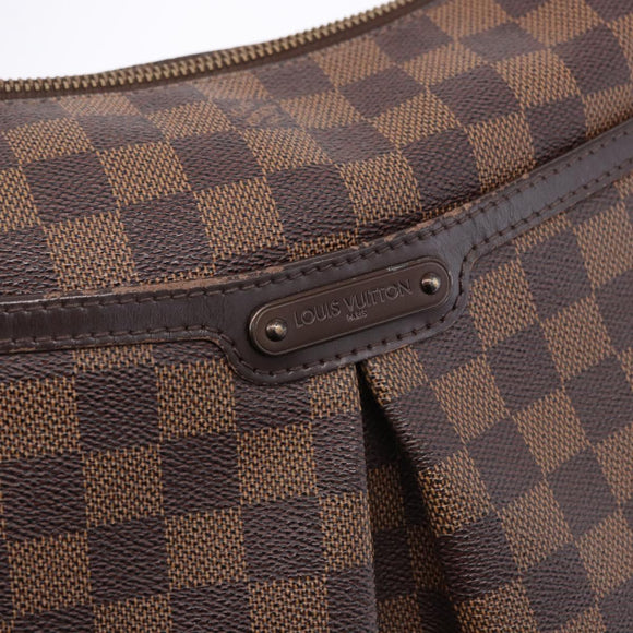 LOUIS VUITTON Damier Ebene Bloomsbury GM Shoulder Bag N42250 LV Auth ka5536