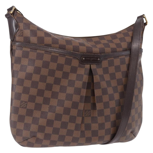 LOUIS VUITTON Damier Ebene Bloomsbury GM Shoulder Bag N42250 LV Auth ka5536