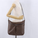 LOUIS VUITTON Damier Ebene Bloomsbury GM Shoulder Bag N42250 LV Auth ka5536-26