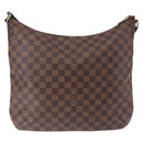 LOUIS VUITTON Damier Ebene Bloomsbury GM Shoulder Bag N42250 LV Auth ka5536-2