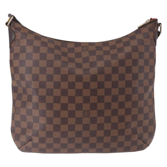 LOUIS VUITTON Damier Ebene Bloomsbury GM Shoulder Bag N42250 LV Auth ka5536