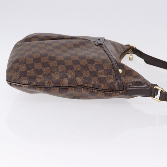 LOUIS VUITTON Damier Ebene Bloomsbury GM Shoulder Bag N42250 LV Auth ka5536