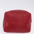 LOUIS VUITTON Epi Petit Noe Shoulder Bag Red M44107 LV Auth ka5541-12