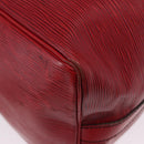 LOUIS VUITTON Epi Petit Noe Shoulder Bag Red M44107 LV Auth ka5541-17