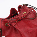LOUIS VUITTON Epi Petit Noe Shoulder Bag Red M44107 LV Auth ka5541-19