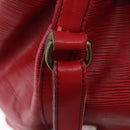 LOUIS VUITTON Epi Petit Noe Shoulder Bag Red M44107 LV Auth ka5541-20