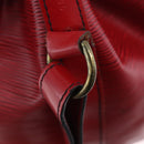 LOUIS VUITTON Epi Petit Noe Shoulder Bag Red M44107 LV Auth ka5541-21