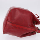 LOUIS VUITTON Epi Petit Noe Shoulder Bag Red M44107 LV Auth ka5541-5