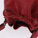 LOUIS VUITTON Epi Petit Noe Shoulder Bag Red M44107 LV Auth ka5541-9