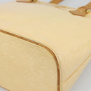 LOUIS VUITTON Monogram Vernis Houston Bag Marshmallow Pink M91302 LV Auth ka5542-15