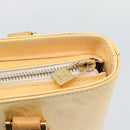 LOUIS VUITTON Monogram Vernis Houston Bag Marshmallow Pink M91302 LV Auth ka5542-17
