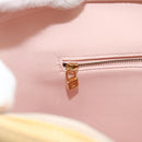 LOUIS VUITTON Monogram Vernis Houston Bag Marshmallow Pink M91302 LV Auth ka5542-21
