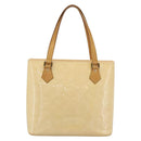 LOUIS VUITTON Monogram Vernis Houston Bag Marshmallow Pink M91302 LV Auth ka5542-13