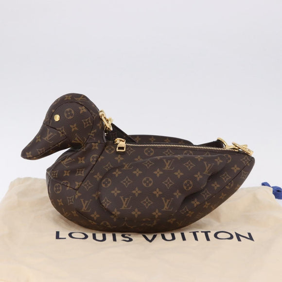 LOUIS VUITTON × NIGO Monogram Duck Bag Shoulder Bag M45990 LV Auth ka5545SAM