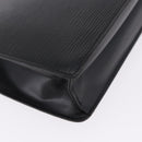 LOUIS VUITTON Epi Sellier Dragonne Clutch Bag Black M52612 LV Auth ka5547-15
