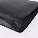 LOUIS VUITTON Epi Sellier Dragonne Clutch Bag Black M52612 LV Auth ka5547-16