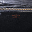 LOUIS VUITTON Epi Sellier Dragonne Clutch Bag Black M52612 LV Auth ka5547-10
