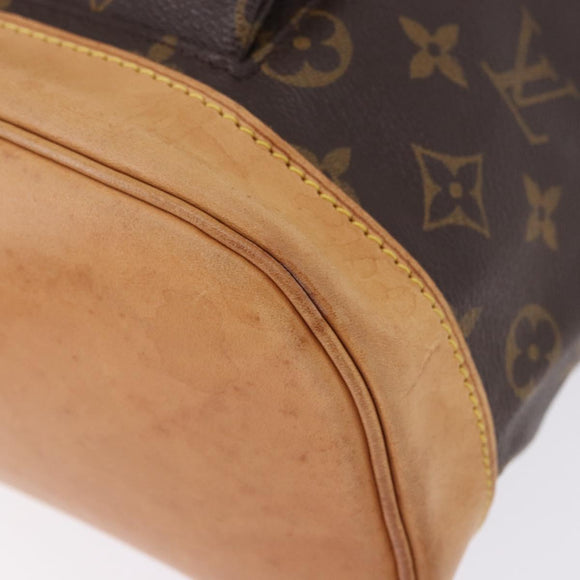 LOUIS VUITTON Monogram Montsouris MM Backpack M51136 LV Auth ka5549A