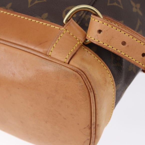 LOUIS VUITTON Monogram Montsouris MM Backpack M51136 LV Auth ka5549A