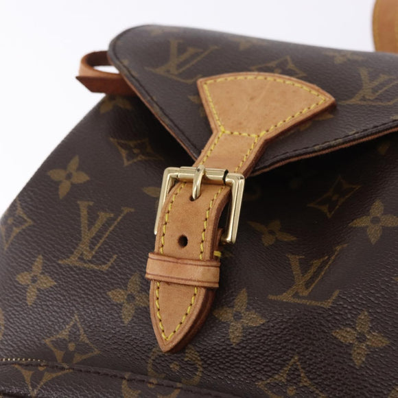 LOUIS VUITTON Monogram Montsouris MM Backpack M51136 LV Auth ka5549A