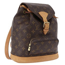 LOUIS VUITTON Monogram Montsouris MM Backpack M51136 LV Auth ka5549A-1