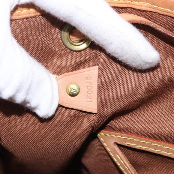 LOUIS VUITTON Monogram Montsouris MM Backpack M51136 LV Auth ka5549A