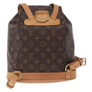 LOUIS VUITTON Monogram Montsouris MM Backpack M51136 LV Auth ka5549A-2