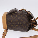 LOUIS VUITTON Monogram Montsouris MM Backpack M51136 LV Auth ka5549A-3