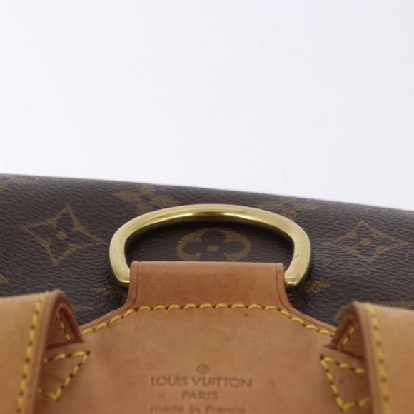 LOUIS VUITTON Monogram Montsouris MM Backpack M51136 LV Auth ka5549A