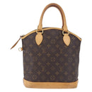 LOUIS VUITTON Monogram Lockit Hand Bag M40613 LV Auth ka5551-2