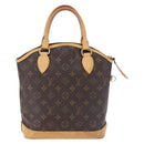LOUIS VUITTON Monogram Lockit Hand Bag M40613 LV Auth ka5551-3