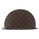 LOUIS VUITTON Monogram Trousse Demi Ronde Cosmetic Pouch M47520 LV Auth ka5552-2