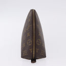 LOUIS VUITTON Monogram Trousse Demi Ronde Cosmetic Pouch M47520 LV Auth ka5552-4